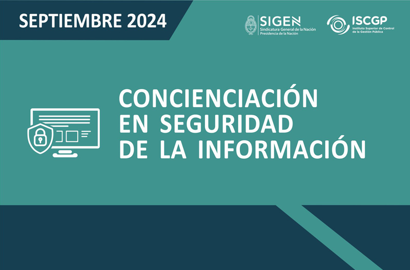 CONCIENCIACIÓN EN SEGURIDAD DE LA INFORMACIÓN