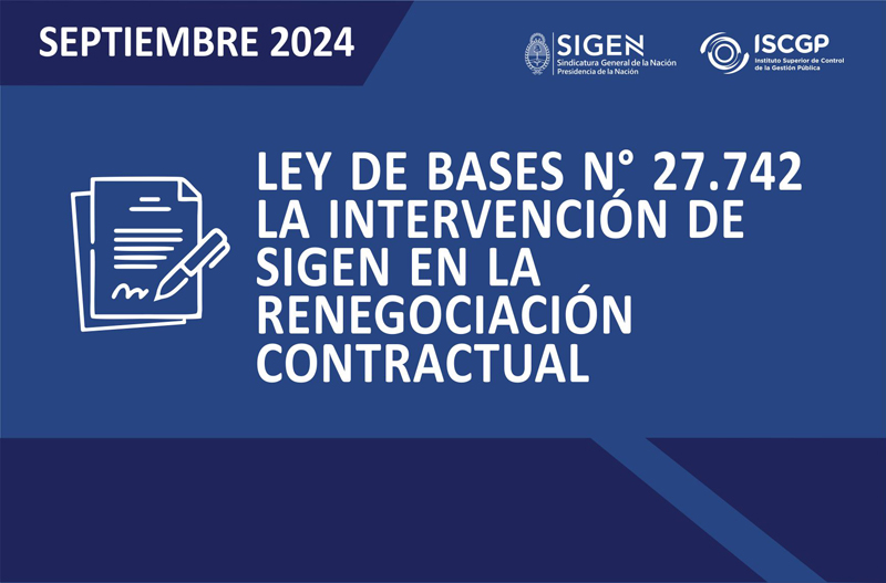 Santiago Herrera presentó la capacitación sobre la Ley Bases y la intervención de SIGEN en la renegociación contractual