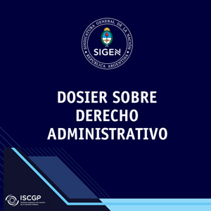 Dossier Derecho Administrativo 2024