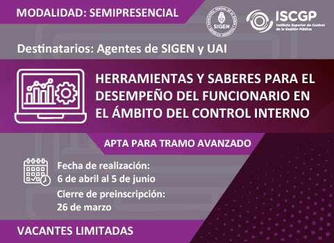 Herramientas y Saberes para el Desempeño del Funcionario en el Ámbito del Control Interno