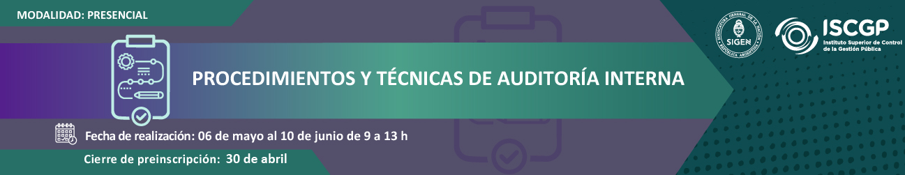 PROCEDIMIENTOS Y TÉCNICAS DE AUDITORIA INTERNA